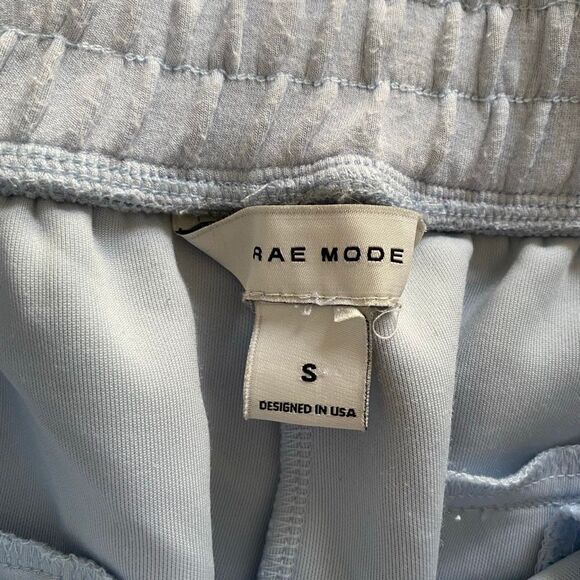 Rae Mode Soft Lounge Shorts Small Women’s Light Blue Drawstring Casual Comfy Ath - Picture 3 of 6